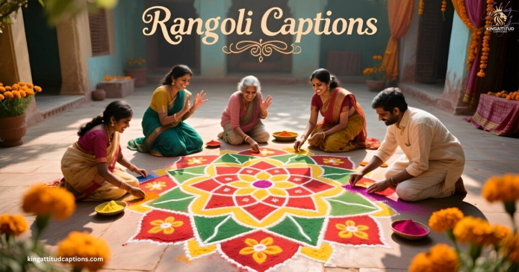 rangoli-captions