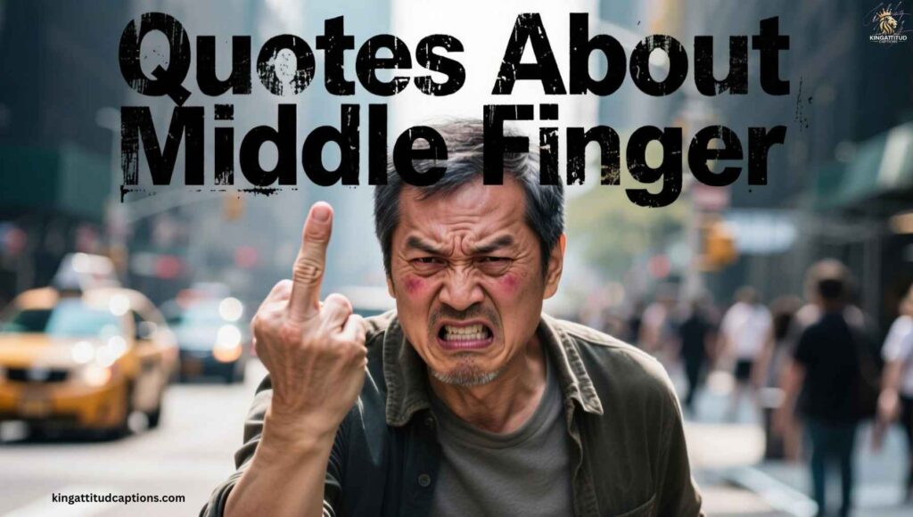 quotes-about-middle-finger